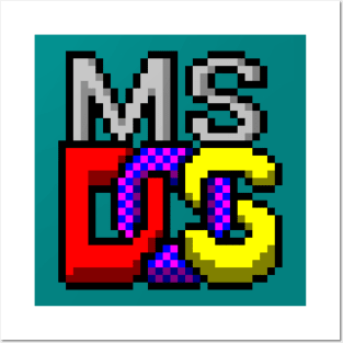 MS-DOS Icon Posters and Art